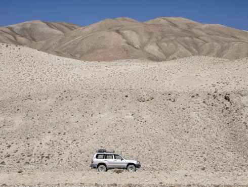 Car in the Pamirs