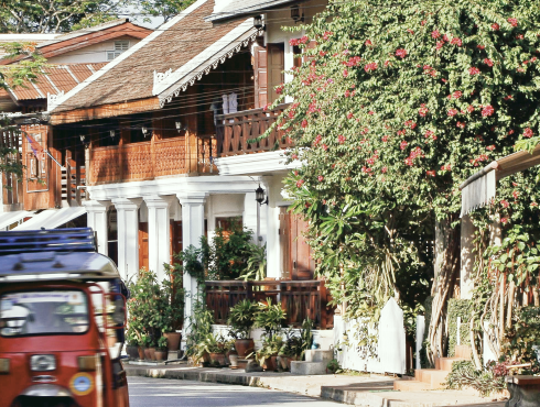 Luang Prabang steet view